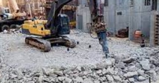 Демонтаж фундамента цена от 2006 руб. | снос старого фундамента заказать в Орле